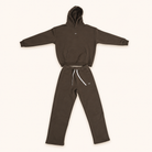 ULYV brown Essential matching set studio view