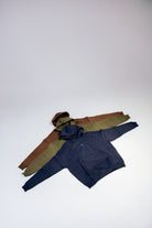 ULYV essential hoodies arranged in navy olive and brown