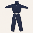 ULYV navy Essential matching set studio view