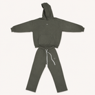 ULYV olive Essential matching set studio view