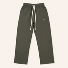 ULYV olive Essential Sweatpants studio view
