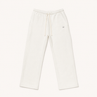 ULYV white Essential Sweatpants studio view